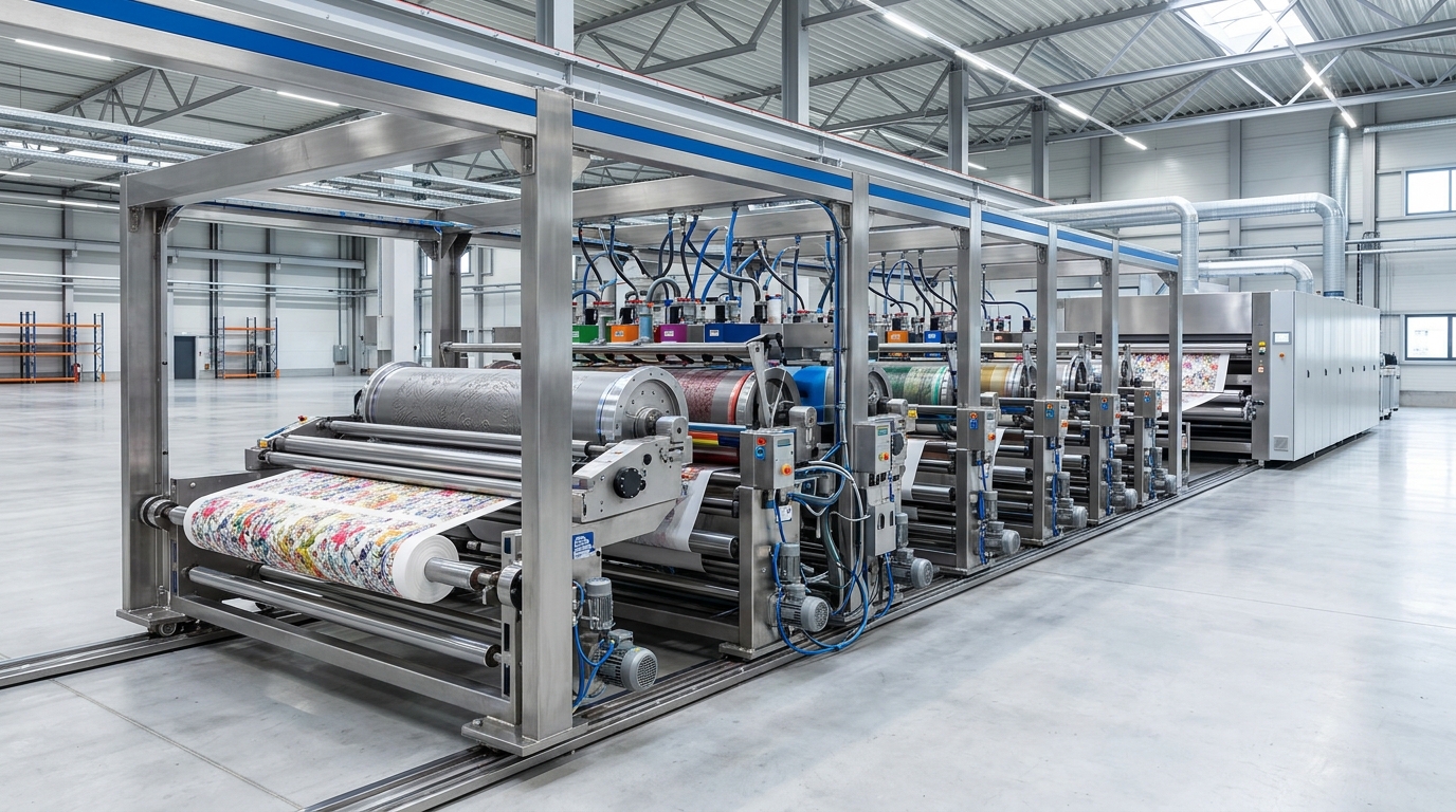 REGGIANI ROTARY SCREEN PRINTING